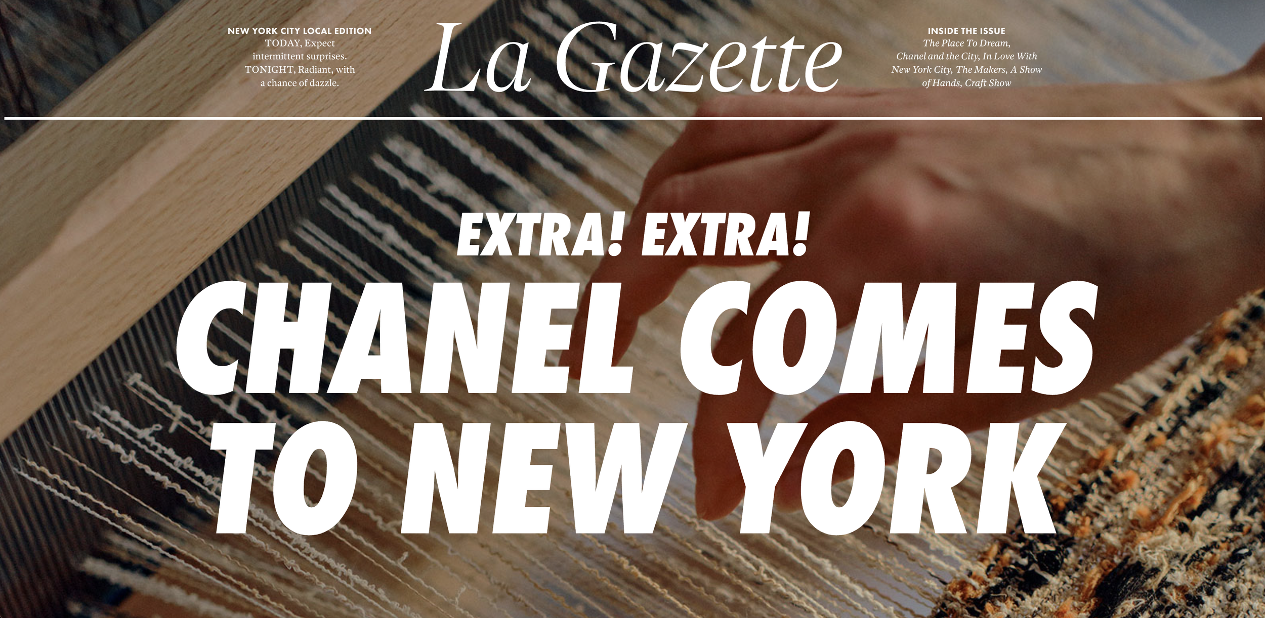 Chanel comes to NYC — T. Cole Rachel